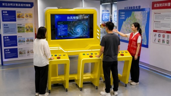 社区应急体验中心如何用抢答系统强化防灾意识