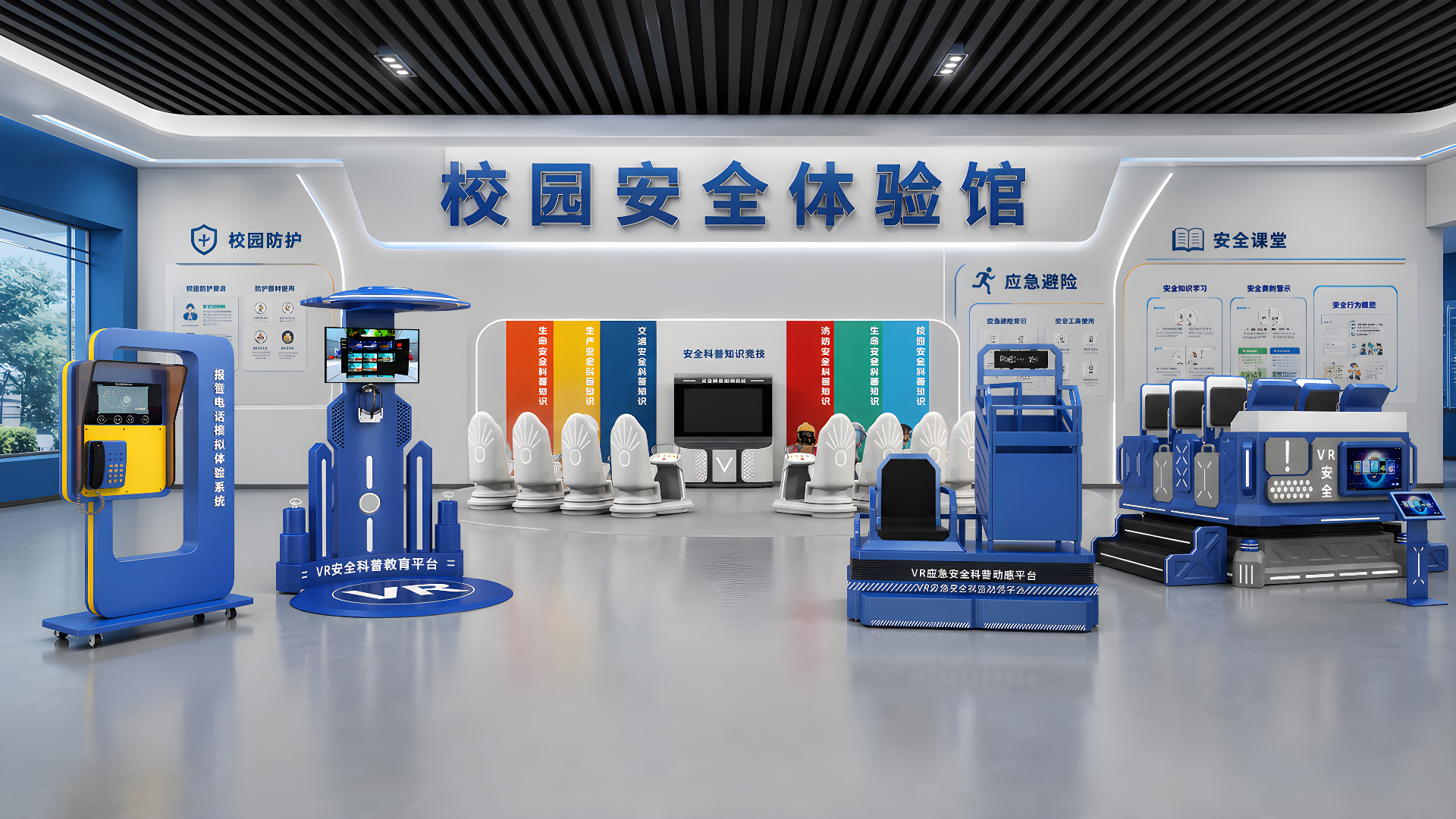 vr安全体验馆_vr安全教育体验馆_vr应急体验馆